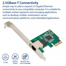 2.5 Gigabit Ethernet PCI-e x1 Network Card - SD-PEX24065
