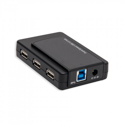 Active External 7 Port USB 3.0 & USB 2.0 Hub with USB 3.0 Cable and AC  Adapter SY-HUB20078