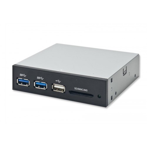 Hub 3 ports USB 3.0 avec lecteur de cartes SD/MicroSD/MS/M2 Revolt