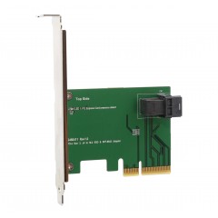 MAIWO KT048 U.2 to PCIE Expansion Card,SFF 8639 to PCIE 3.0 x4 Riser Card,  PCI-E 3.0 X4 SATA Adapter,for 2.5 U.2 NVME SSD and 2.5 SATA SSD 