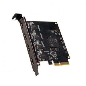 Quad HDMI Video Capture Card PCI-e x4 Interface Multi-Channel Live Streaming