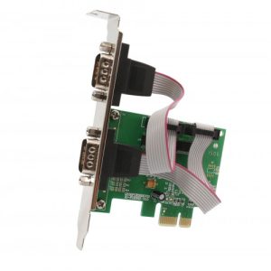 2 Port DB9 Serial PCI-Express 2.0 x1 Card - SI-PEX15037