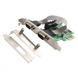 2 Port DB9 Serial PCI-e 1.0 x1 Controler Card - SI-PEX15058