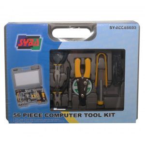 56 Pieces Computer Electronics Tool Kit with Soldering Tool - SY-ACC65033