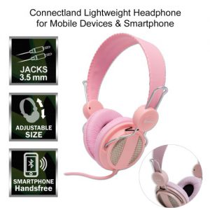 Stereo Headphone with In Line Microphone and One Button Control for Smartphones - CL-AUD63024