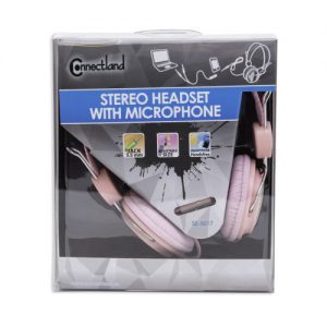 Stereo Headphone with In Line Microphone and One Button Control for Smartphones - CL-AUD63024