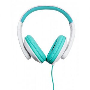 Aqua Over the Ear Lightweight Adjustable Stereo Wired Headphone - CL-AUD63035