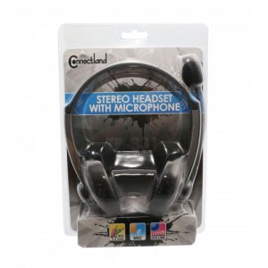 Stereo PC Headset with Flexible Boom Microphone - CL-AUD63074