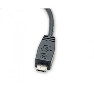 USB 2.0, Female to Micro USB 5-pin male , Black Color, Ideal for Smartphones - CL-CAB20125