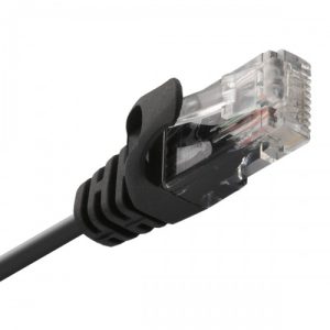 10 Meter RJ45 CAT6E LAN Cable 26AWG, Black Color - CL-CAB24016