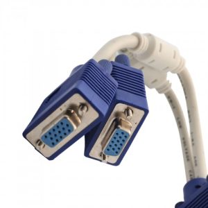 VGA HD15 Male to Dual VGA HD15 Female Adapter - CL-CAB32001