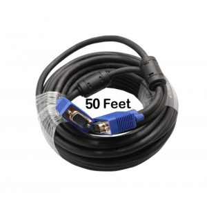 50 ft VGA SVGA HD14 Cable connect projector to PC or Laptop - CL-CAB32006