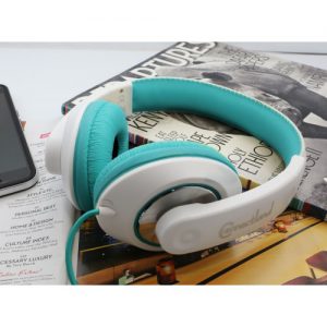 Aqua Over the Ear Lightweight Adjustable Stereo Wired Headphone - CL-AUD63035