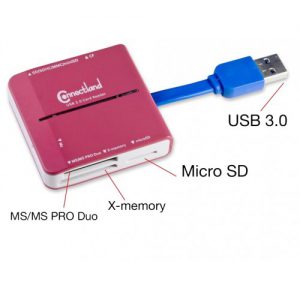 USB 3.0 6 Slot Multi Memory Card Reader - CL-CRD20130