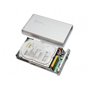 Aluminum External USB 2.0 Enclosure for 3.5" SATA II or ATA IDE Hard Drive - CL-ENC35008