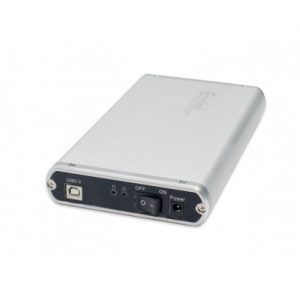 Aluminum External USB 2.0 Enclosure for 3.5" SATA II or ATA IDE Hard Drive - CL-ENC35008