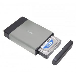 External USB 3.0 Enclosure for 3.5" SATA III Hard Drives (Silver) - CL-ENC35032