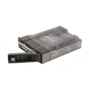 5.25" Bay Drive Tray Less Mobile Rack for 3.5" SATA III Hard Drives with Cooling Fan - CL-HD-MRUCD