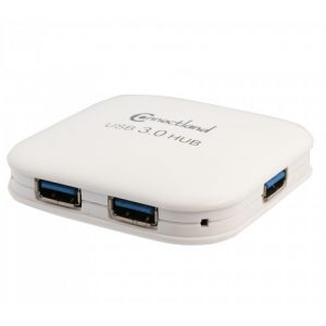 4 Port USB 3.0 Hub Include AC Adapter and Cable - CL-HUB20127