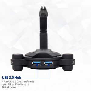 NARFI Gaming Mouse Bungee and USB 3.0 Hub AC 5v Power Adapter is Included - CL-HUB53003