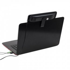 USB Powered Portable Stereo Sound Speaker Bar Mounts to Laptop Screen - CL-SPK20138