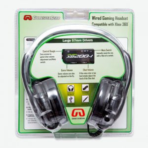 Cruiser XB200-I Stereo Gaming Headset with Detachable Boom Mic for XBOX 360 - OG-AUD63082