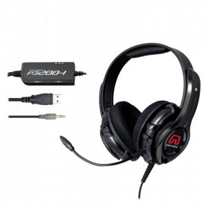 Cruiser P3200-I Stereo Gaming Headset with Detachable Boom Microphone for PS3 Console - OG-AUD63085