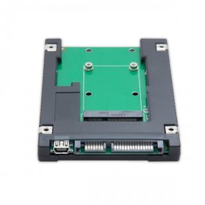 2.5" SATA to mSATA SSD Adapter with USB 2.0 Support - SD-ADA40077