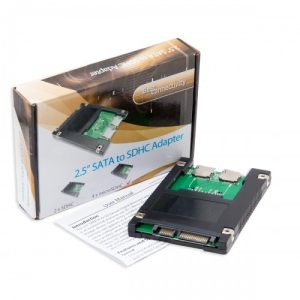 2.5" SATA to 4 MicroSD Card Adapter - SD-ADA40080