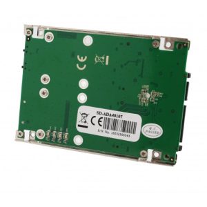 2.5" SATA 6G / USB 3.0 to Dual mSATA RAID Adapter - SD-ADA40107