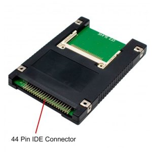 Dual Compact Flash to 44 Pin IDE 2.5" Adapter Enclosure - SD-ADA45006