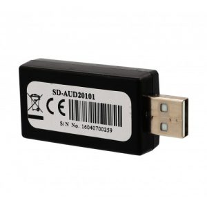 USB 2.0 External Stereo Sound Adapter with Optical SPDIF Output - SD-AUD20101