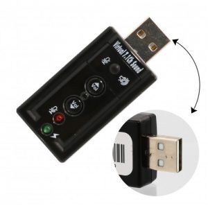 USB 2.0 External Stereo Sound Adapter with Optical SPDIF Output - SD-AUD20101