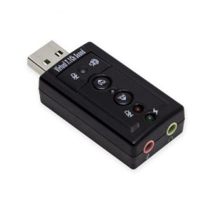 USB 2.0 External Virtual 7.1 Surround Sound Adapter