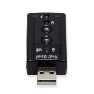 USB 2.0 External Virtual 7.1 Surround Sound Adapter