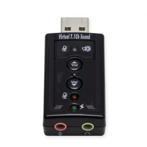 USB 2.0 External Virtual 7.1 Surround Sound Adapter