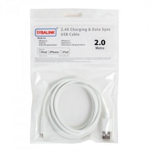 6.5 ft Lightning to USB2.0 Data and Charging Cable - SD-CAB20179