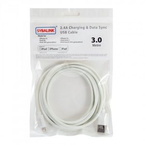 9 ft Lightning to USB2.0 Data and Charging Cable - SD-CAB20180