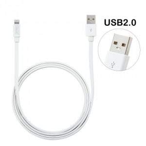 3 ft Flat Lightning to USB2.0 Data and Charging Cable - SD-CAB20181