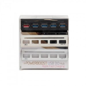 3.5" Drive Bay 4 Port USB 3.0 Hub with One Fast Charging Port - SD-HUB20092