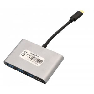 USB 3.1 Type C with Power Delivery and USB 3.1 Gen 1 3 Port Hub - SD-HUB50099