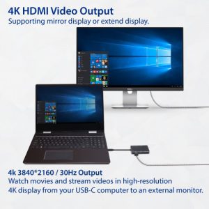 USB 3.1 Gen 1 Type-C Docking Station - SD-HUB50116