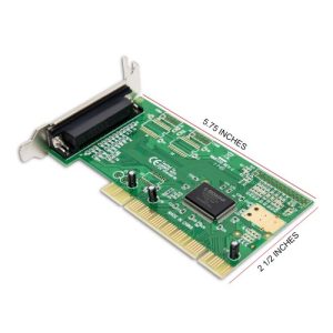 Low Profile 1 Port Parallel PCI Card - SD-LP-MCS1P