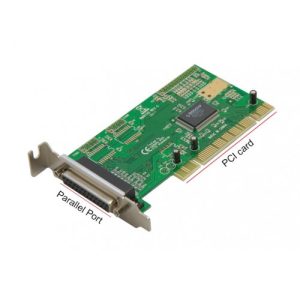 Low Profile 1 Port Parallel PCI Card - SD-LP-MCS1P