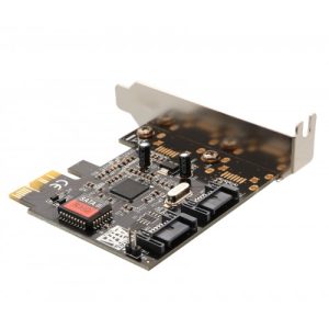 Low Profile 2 Port SATA II PCI-e 1.0 x1 Card - SD-LP-PEX2IR