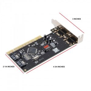 Low Profile 2 Port SATA II PCI Card - SD-LP-SIL2IR