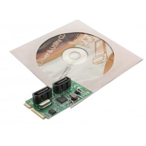 2 Port SATA III Mini PCI-e 2.0 Card - SD-MPE40056