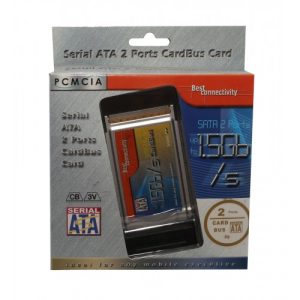 2 Port SATA PCMCIA Card - SD-PCB-SATA