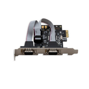 2 Port DB9 Serial PCI-Express 2.0 x1 Card - SD-PEX15022