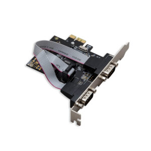 2 Port DB9 Serial PCI-Express 2.0 x1 Card - SD-PEX15022